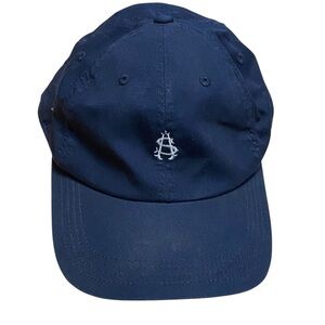 American Needle Navy Blue Baseball Cap | Small Embroidered Logo | Adjustable